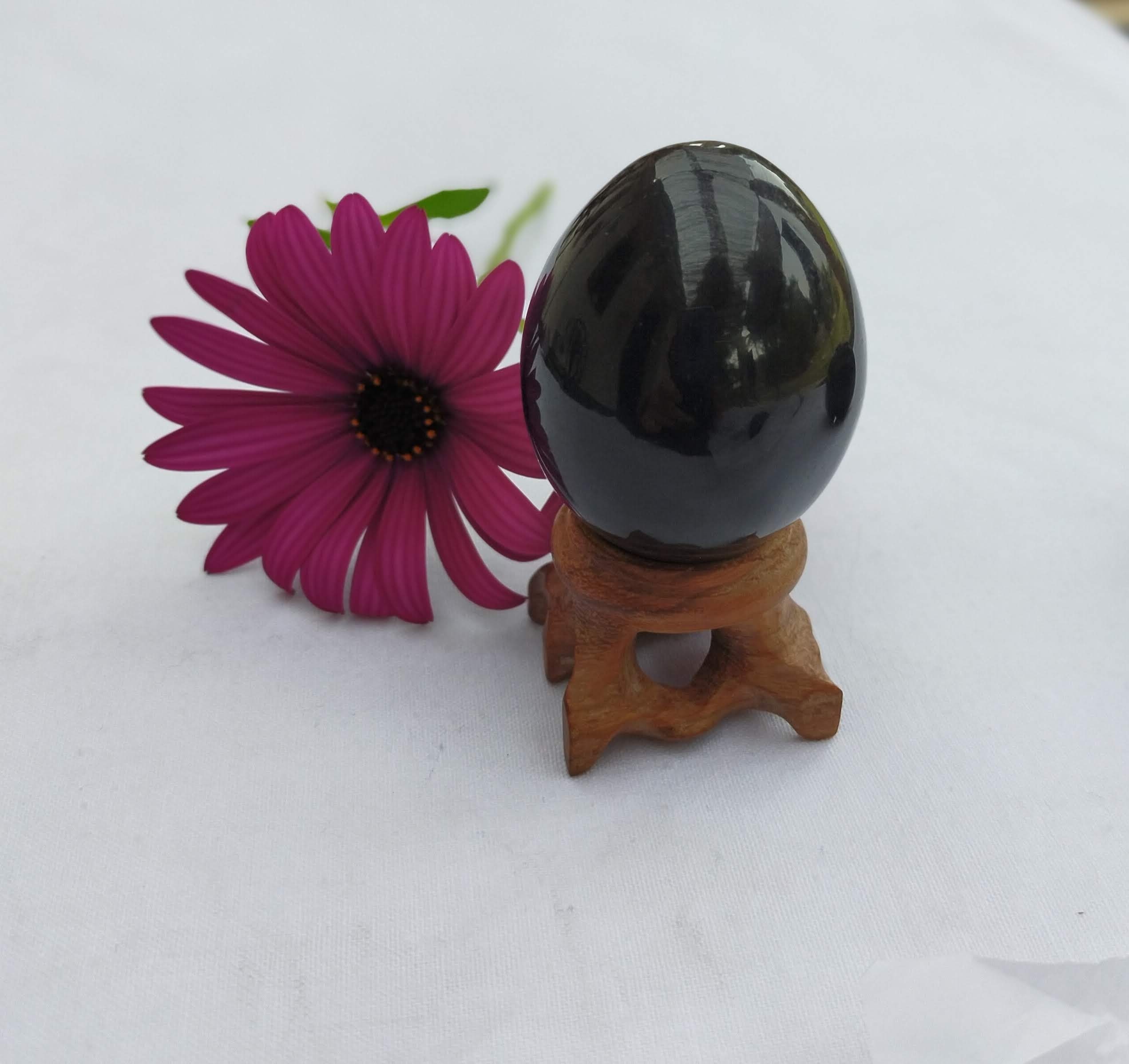 Huevo de Obsidiana Mediano